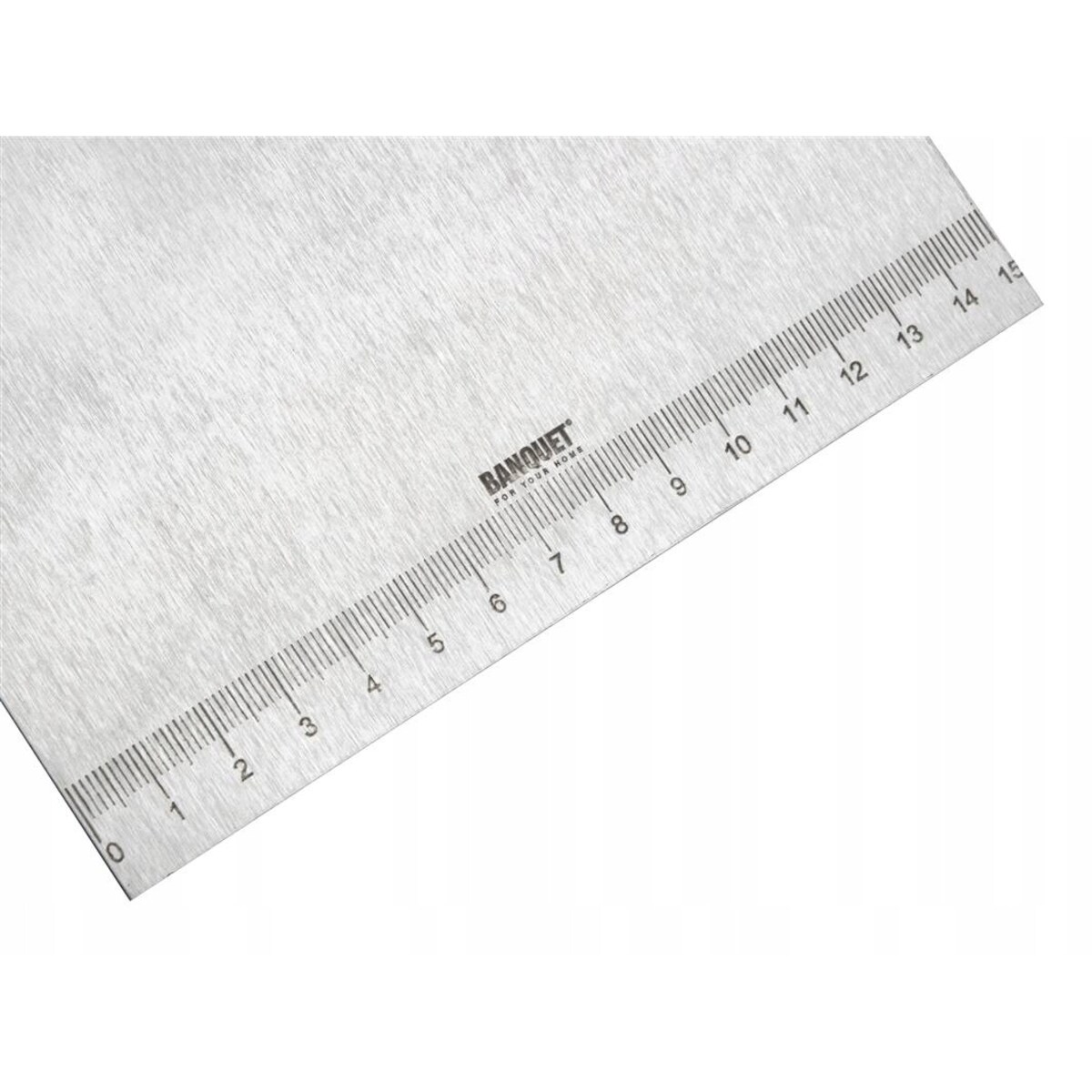 SZPATUŁKA SZATKOWNICA KUCHENNA 15cm metalowa pomocnik do ciasta gotowania