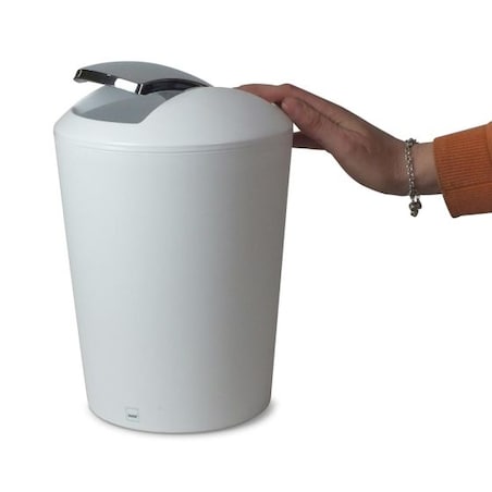 Kosz na śmieci 5 l (biały) Marta Kela