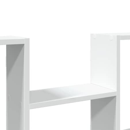 vidaXL Półka ścienna biała 99x15x60 cm Drewno konstrukcyjne