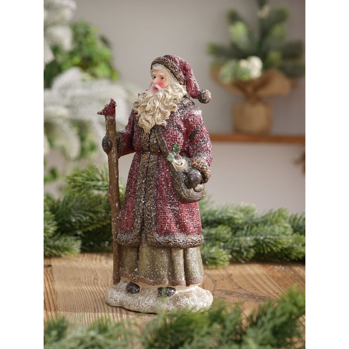 VILLA ITALIA Święty Mikołaj figurka 28 cm GIVRE