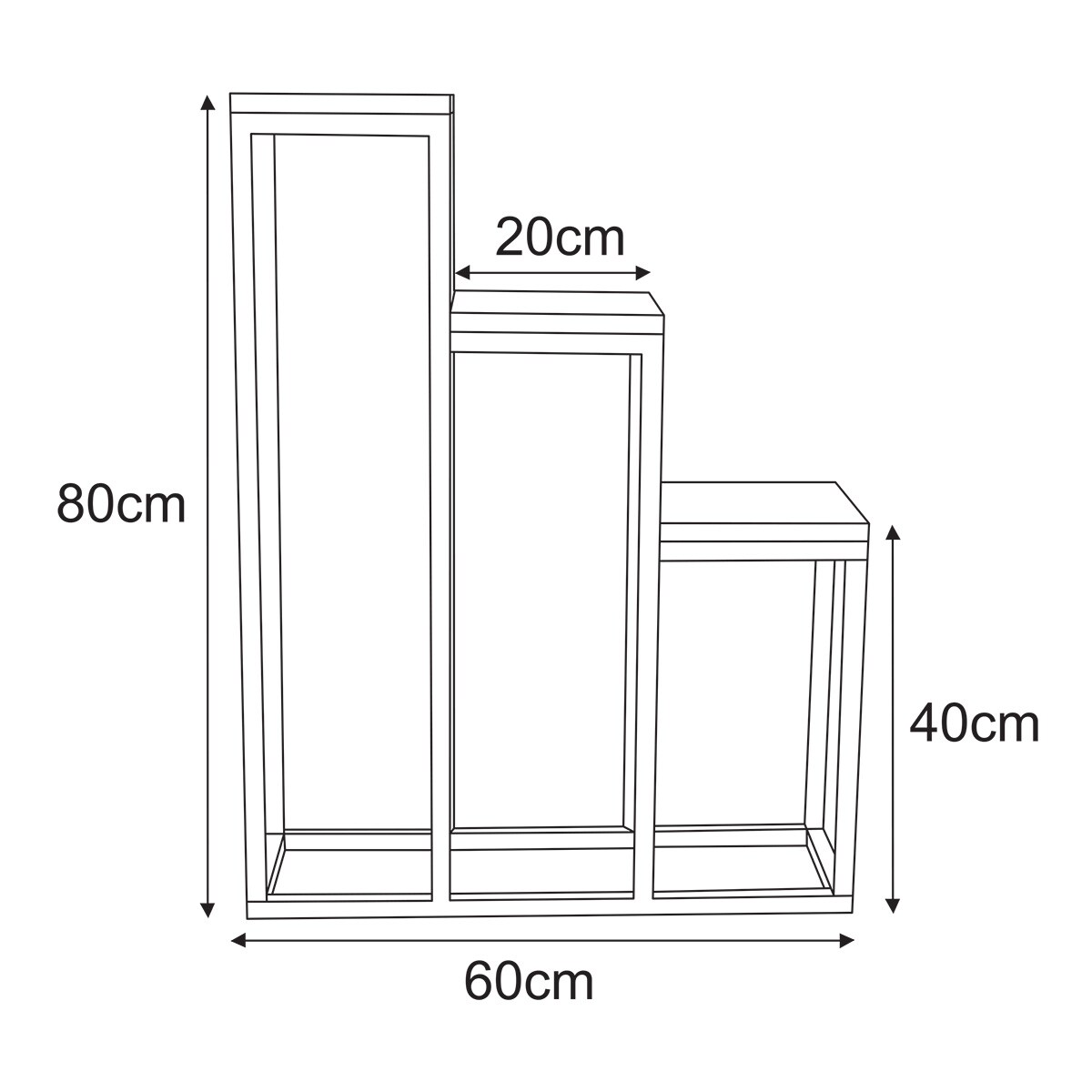 Meble dekoracyjne KS-32 KWIETNIK III z serii KAJA HOME