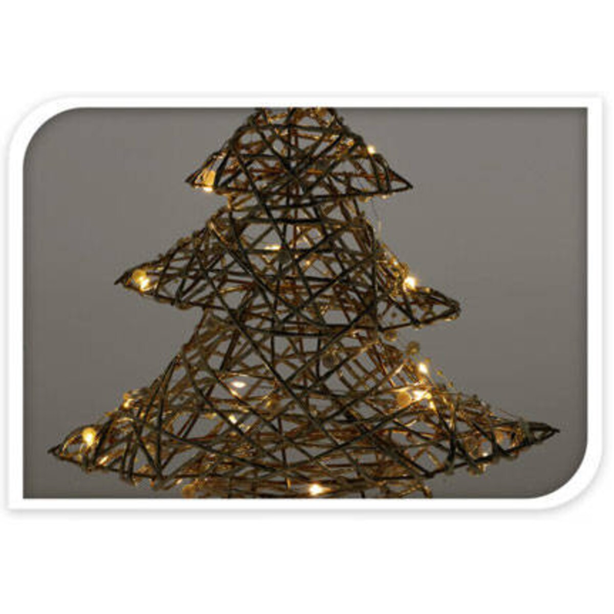 Ozdobna choinka 20 LED, 30 cm