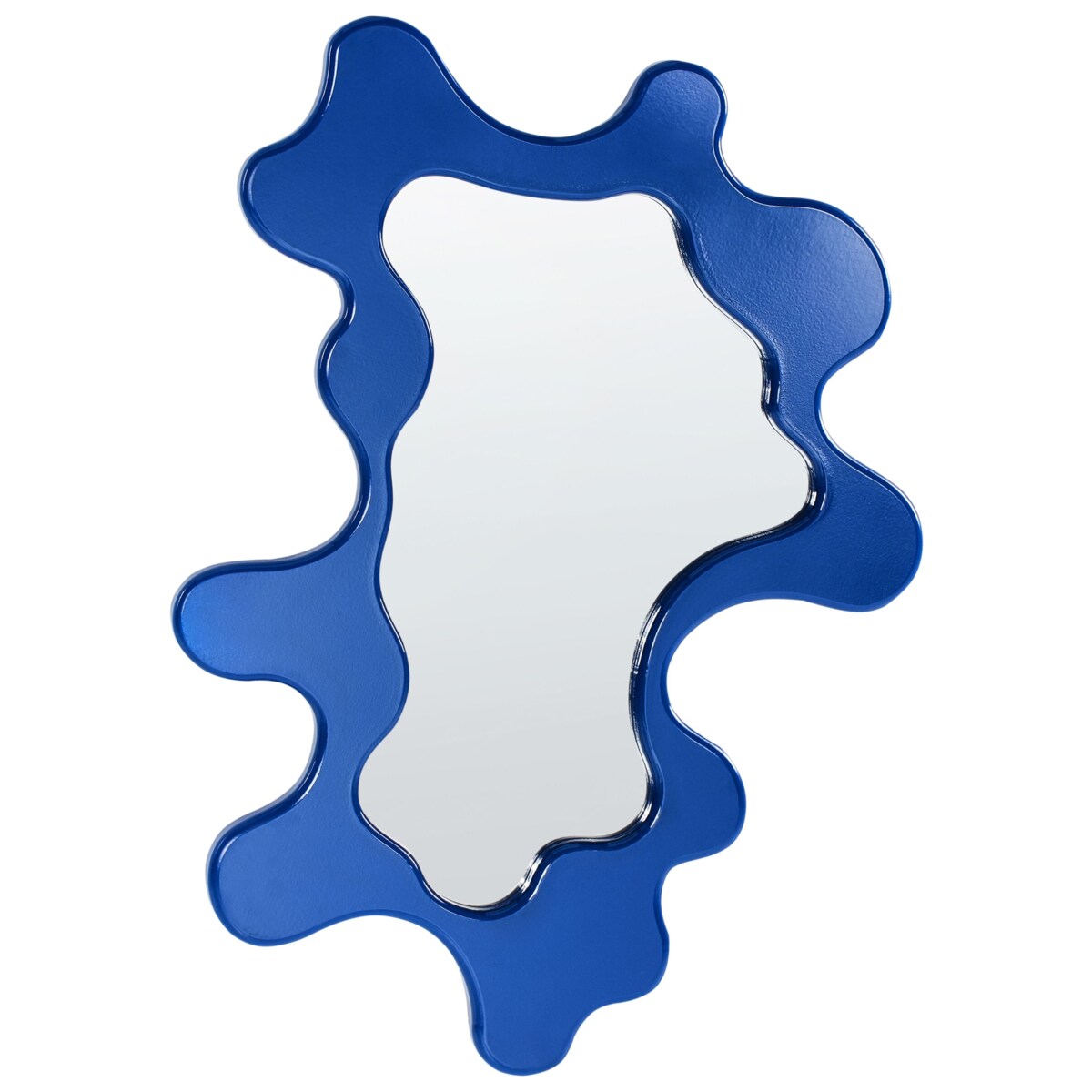 Lustro ścienne ROSCOFF 59 x 80 cm Niebieski