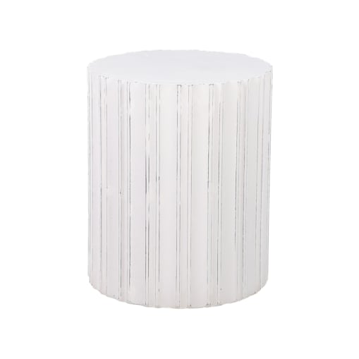 Stolik pomocniczy biały DEULI