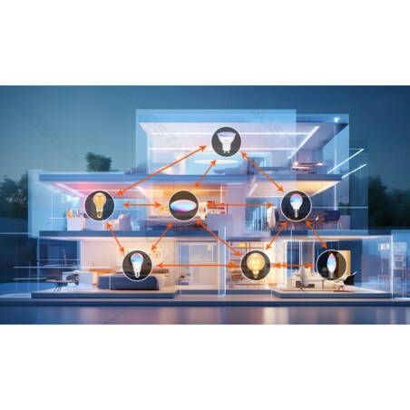 bluetooth mesh c37 e14 4,9w rgb+cct