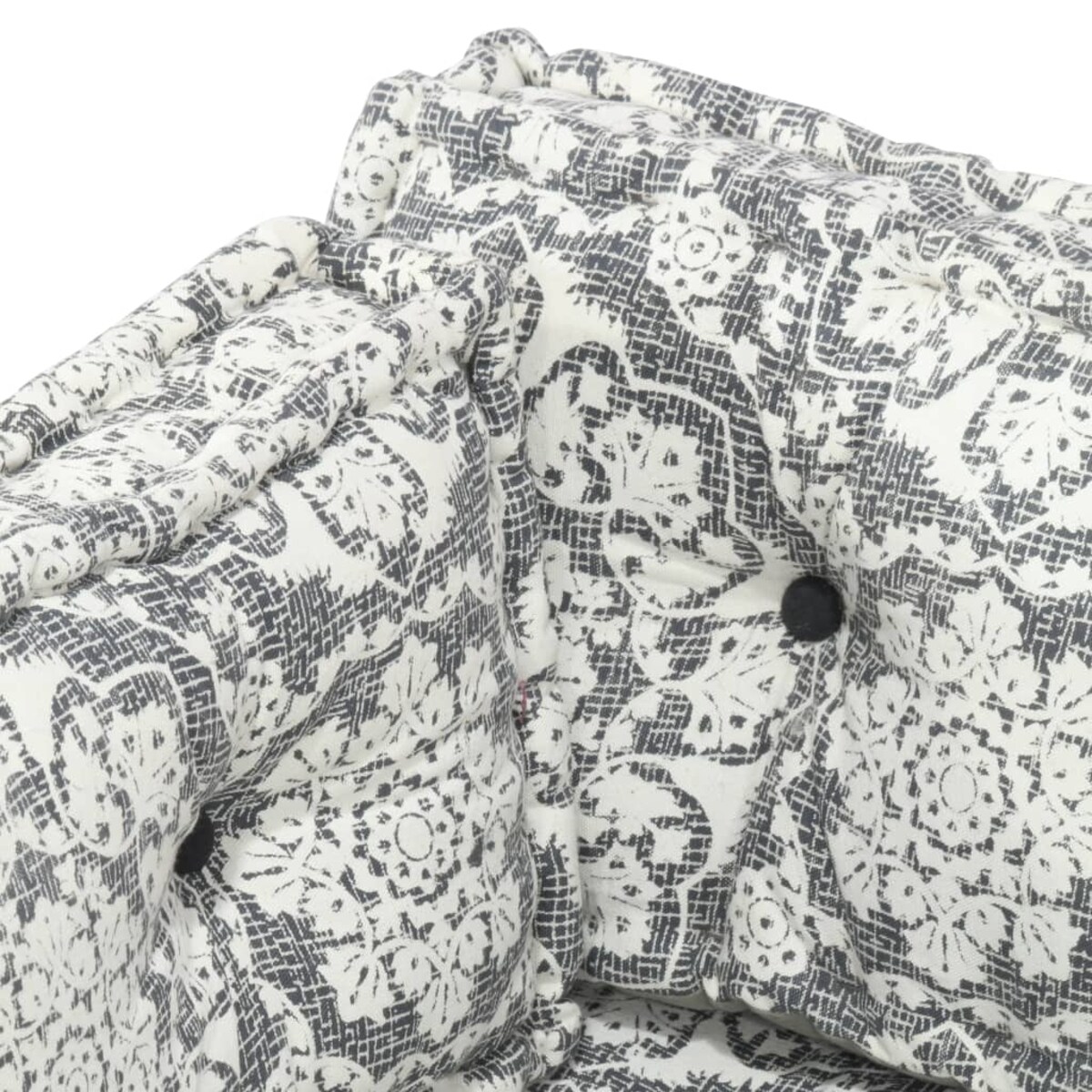 vidaXL Poduszki na sofę z palet, tkanina, jasnoszary patchwork