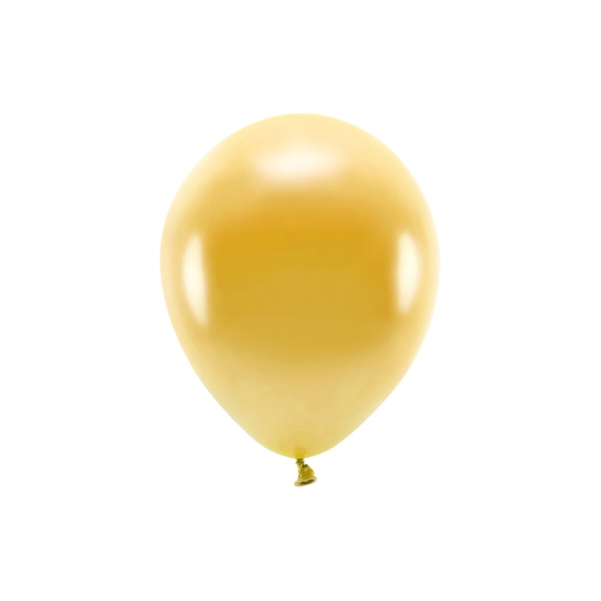 Balony Eco 26cm metalizowane, złoty (1 op. / 100 szt.)