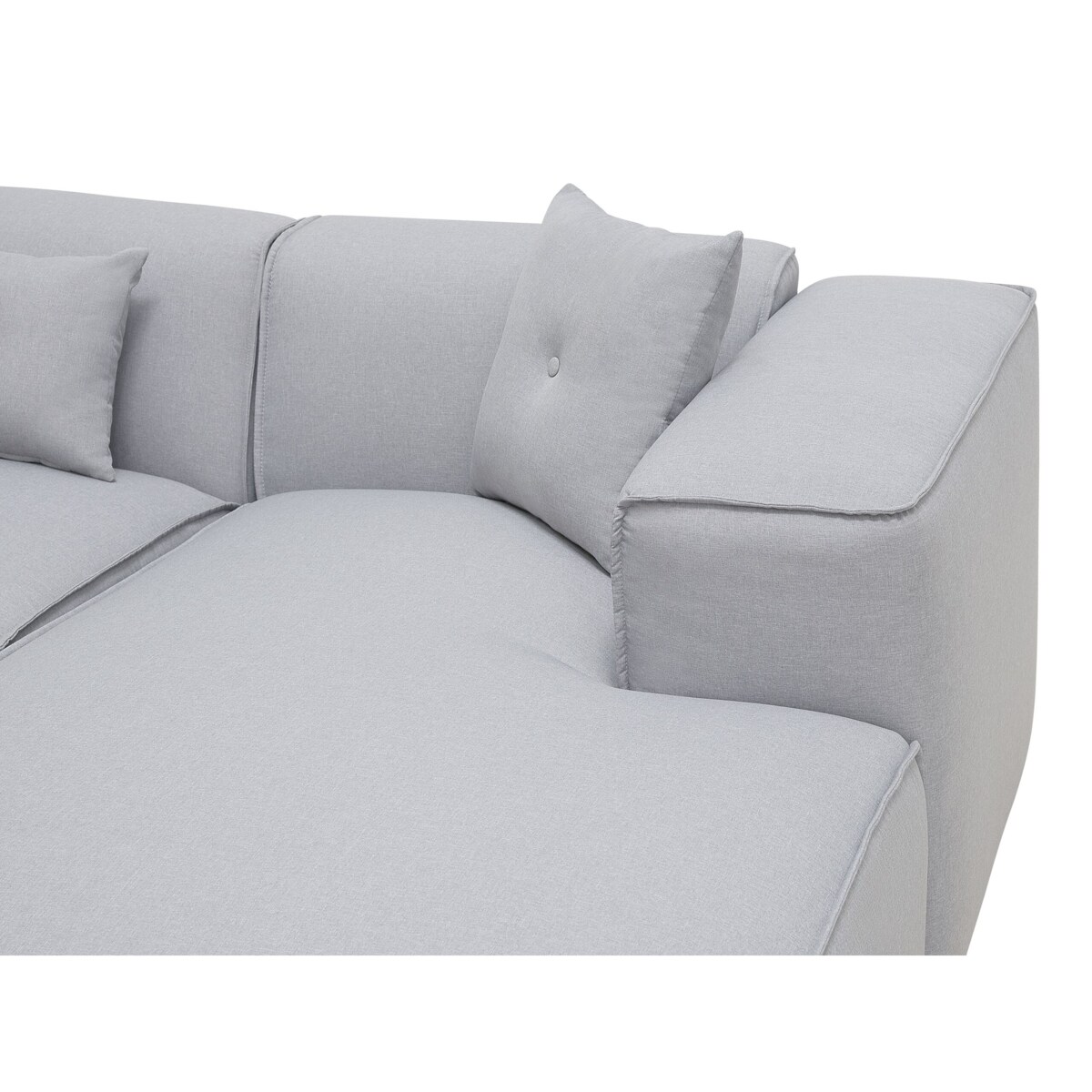 Narożnik lewostronny jasnoszary DOLVA