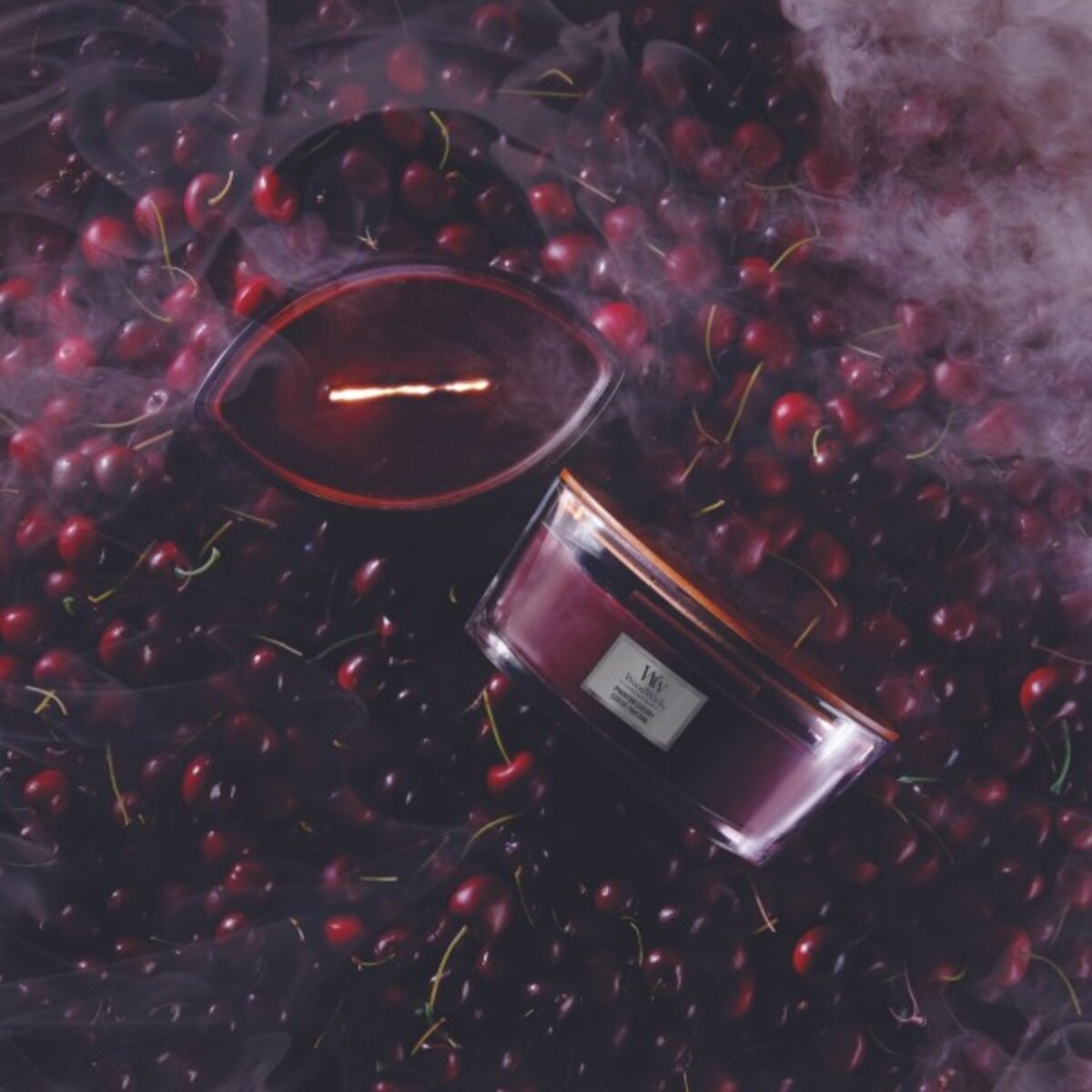 WoodWick świeca Elipsa PHANTOM CHERRY