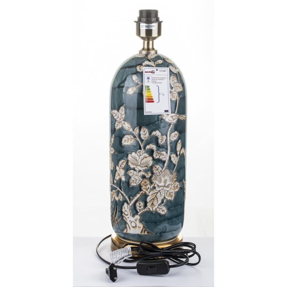 Lampa stołowa ceramiczna Ø 38x69 cm CLIMBER