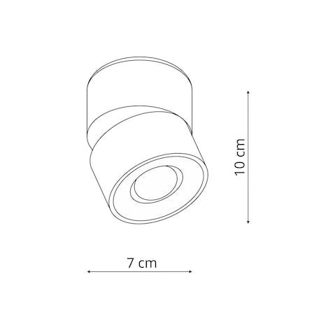 Oprawa natynkowa Light Prestige Brema biały LED CCT 3000K/4000K/6000K (regulowana) 1 szt.
