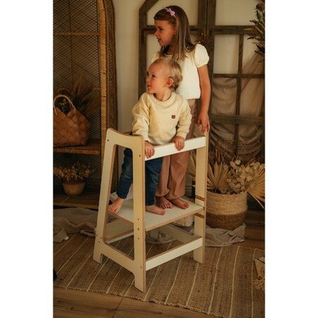 Kitchen Helper Pomocnik PODEST KUCHENNY dla Dzieci do kuchni DREWNIANY CE