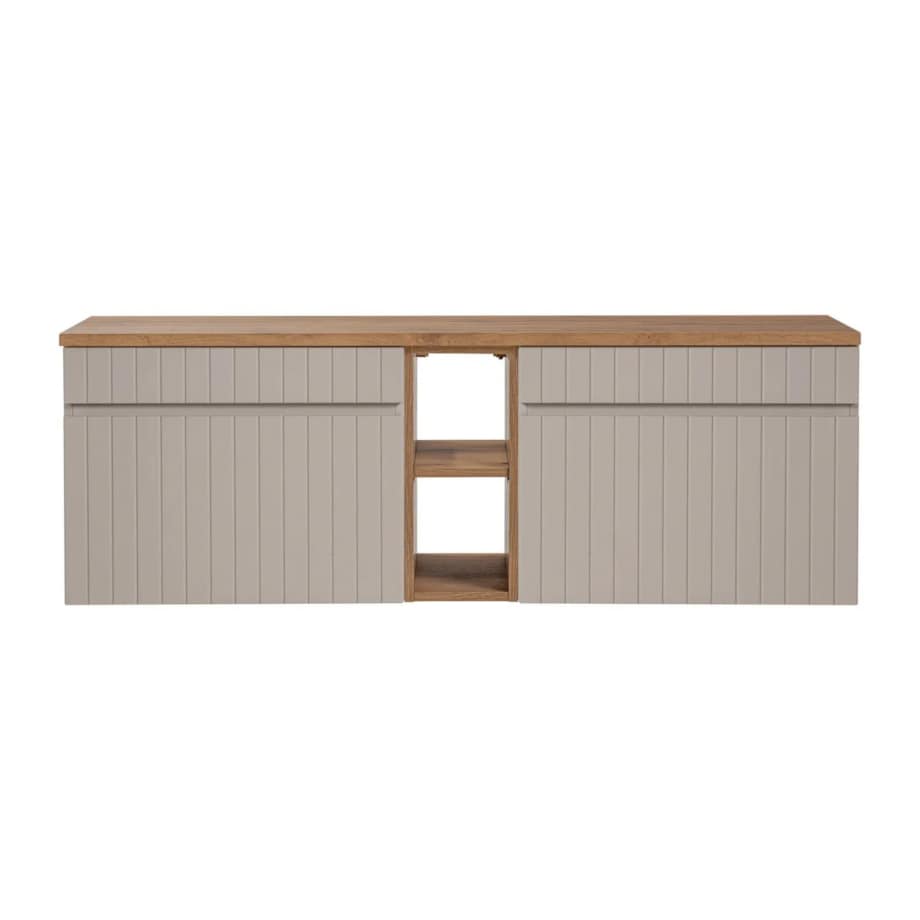 Szafka pod umywalkę nablatową ICONIC CASHMERE 60cm + ICONIC CASHMERE 60cm zestaw z blatem