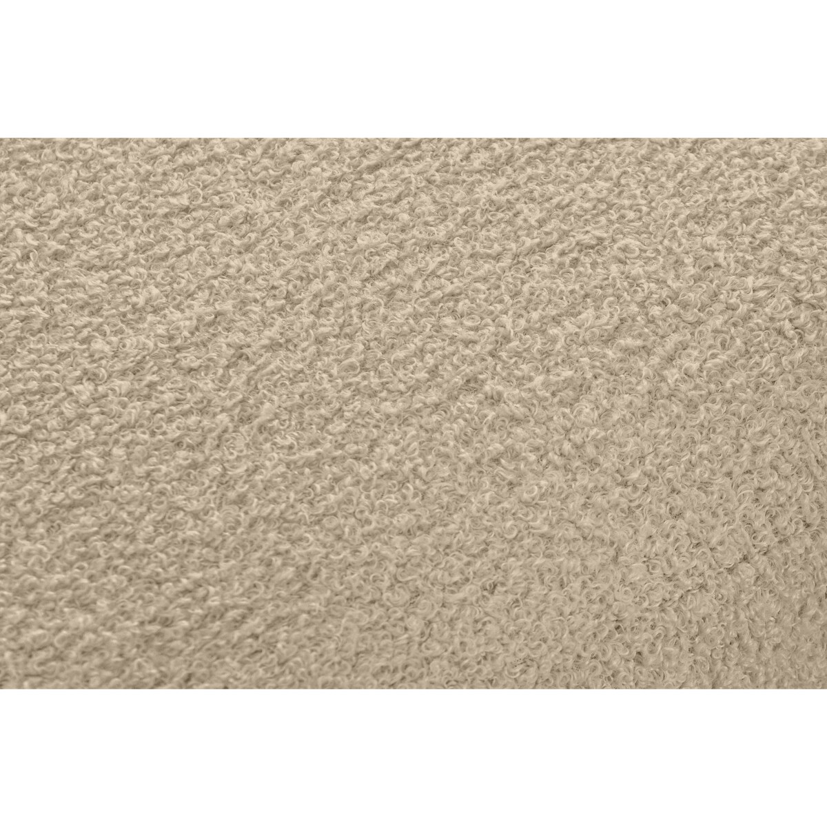 KONSIMO TAGIO Fotel pluszowy skandynawski w kolorze beżowym