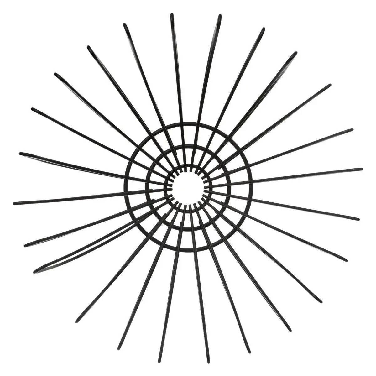 Miska na owoce okrągła, Ø 35 cm, metalowa