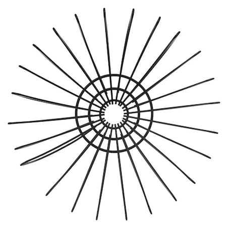 Miska na owoce okrągła, Ø 35 cm, metalowa