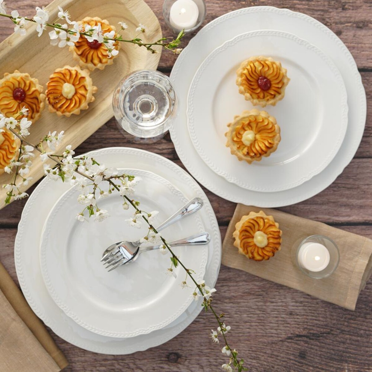 VILLA ITALIA Talerz płytki porcelanowy 26 cm LOZANO