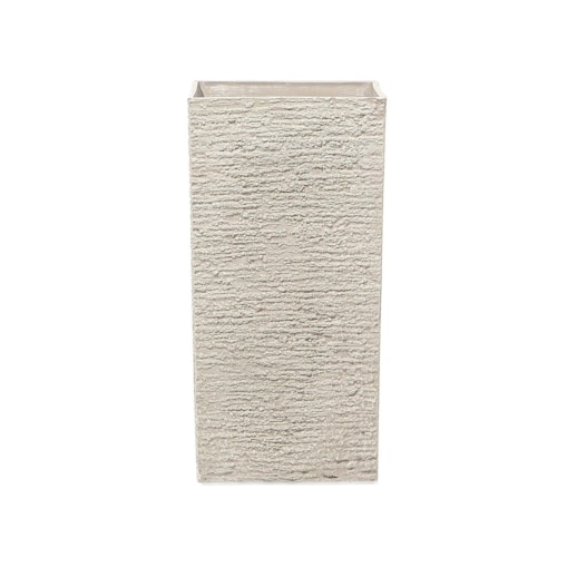 Doniczka 35 x 35 x 70 cm beżowa GAZA