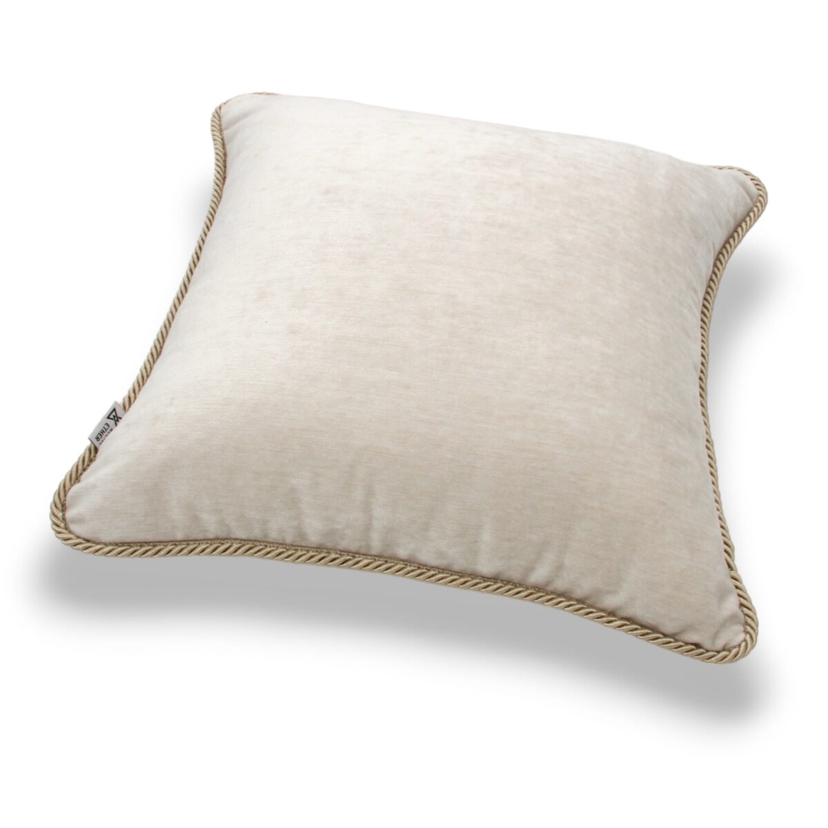 Kremowy - niebieski zestaw dwóch poduszek dekoracyjnych Aura Rani