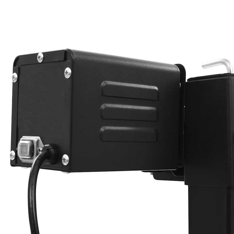 vidaXL Grill elektryczny z rożnem, stal nierdzewna