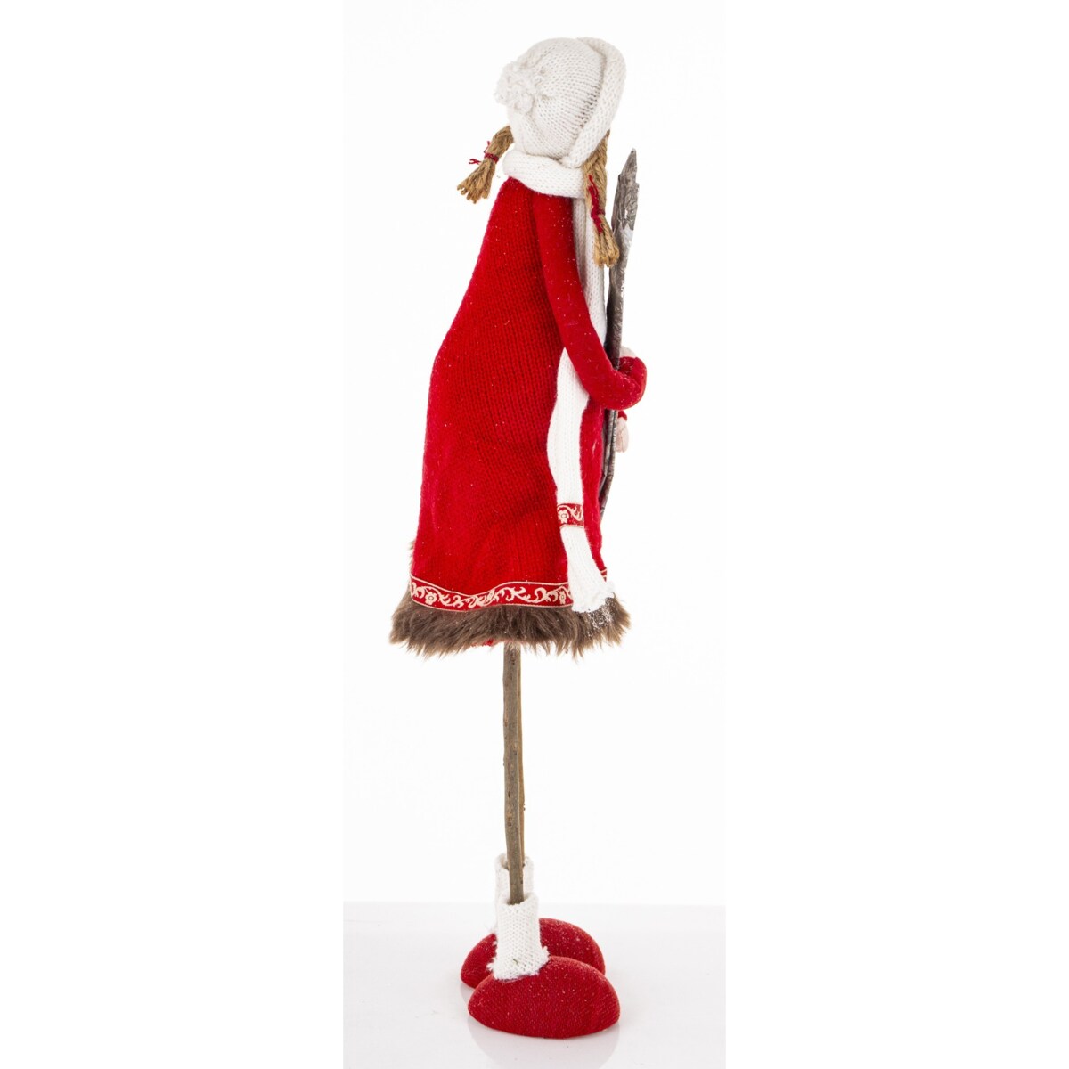 Dekoracja - figurka 51x20x13 cm SUKIYA-3 z nartami