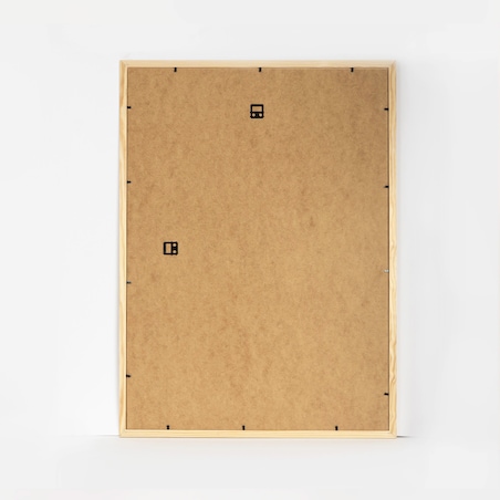 Ramka na zdjęcia 50x70 cm ramka z drewna surowego pion poziom ramka prostokątna RAW DIY