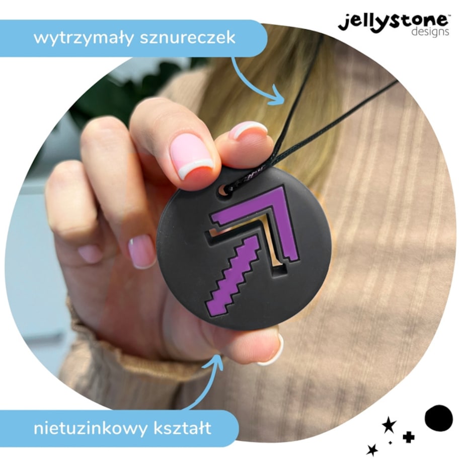 Wisiorek antystresowy Strzałka szary Jellystone Designs