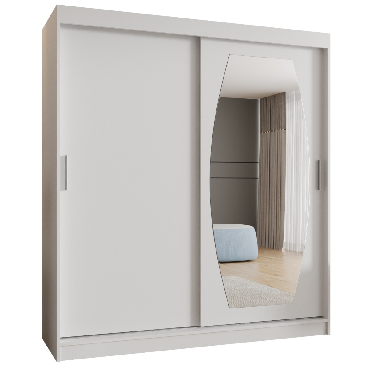 Szafa przesuwna ROSSA 180 biały