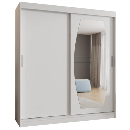 Szafa przesuwna ROSSA 180 biały