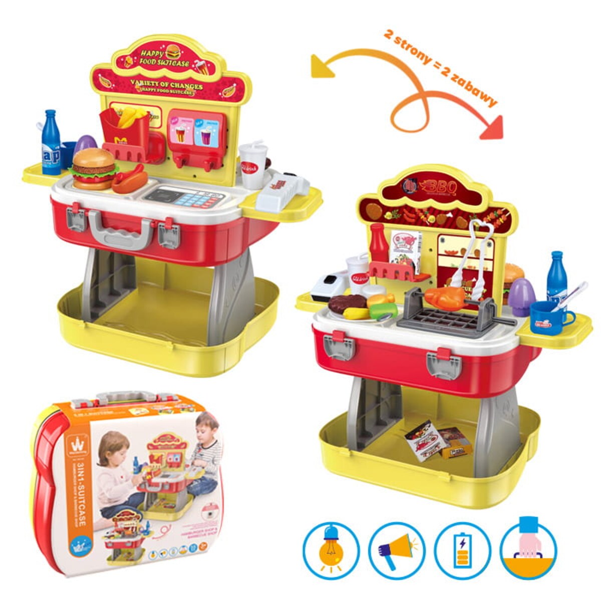 Grill i restauracja fast-food - zabawa dla dzieci