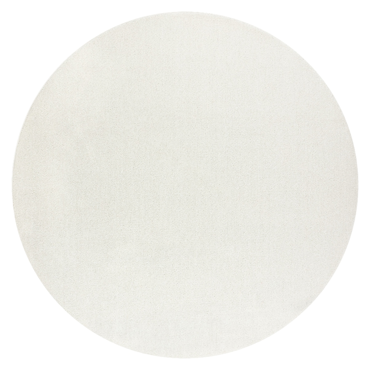 Dywan ETON PLUS koło krem jednolity, koło 200 cm