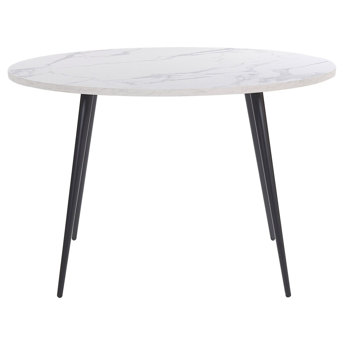 Stół do jadalni ODEON Biały 120 cm 120 cm