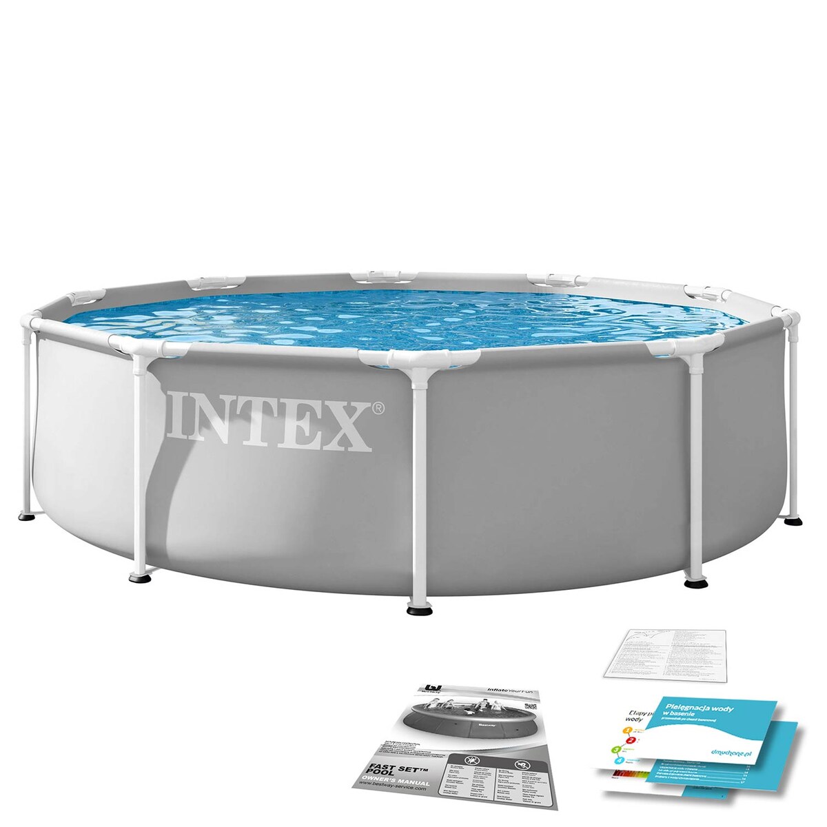 Basen stelażowy ogrodowy Intex 26700ND okrągły 305x76 cm model 2026