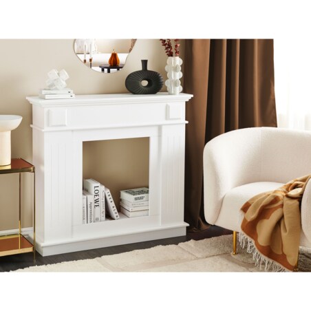 Portal kominkowy biały TUMARE