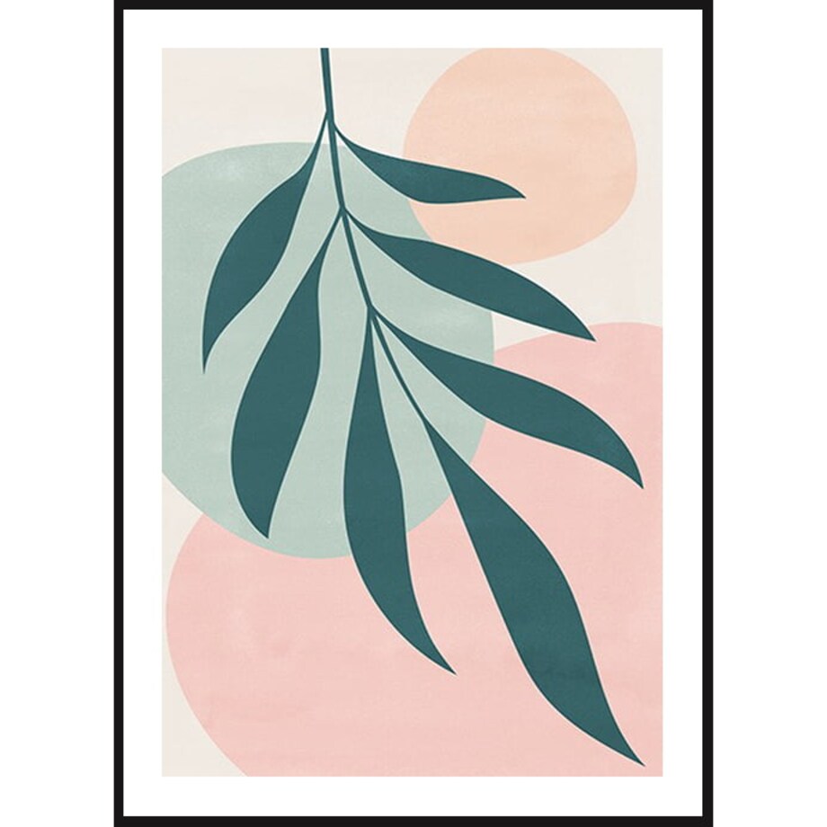 Poster Story, Plakat, Obraz - Pastelowa Gałązka No2, wymiary 50 x 70 cm