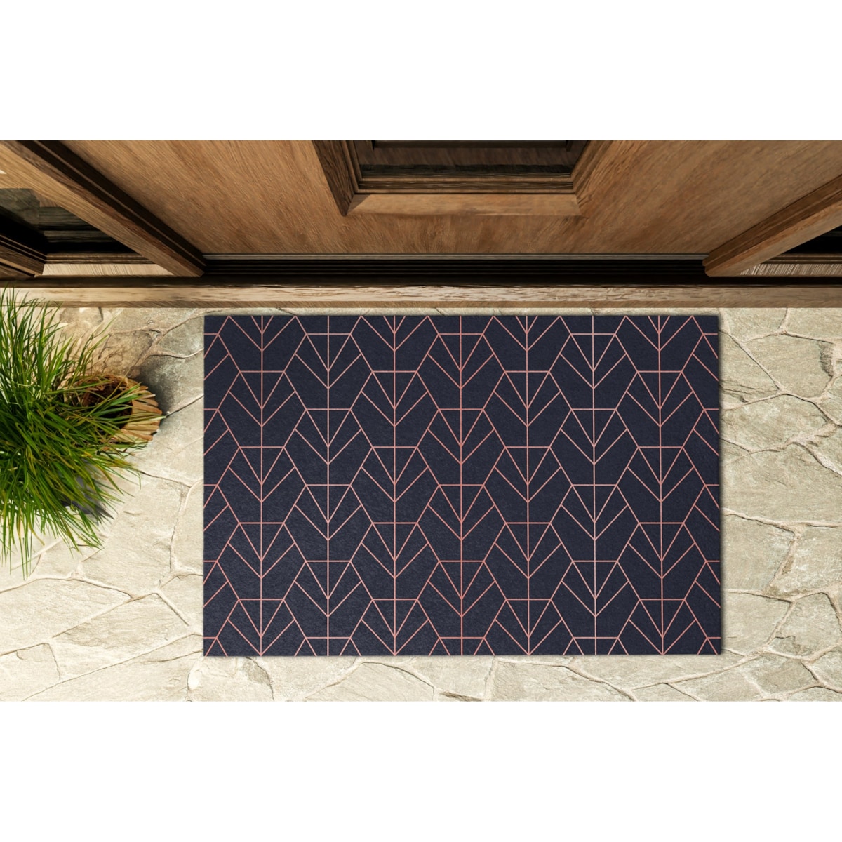 Wycieraczka zewnętrzna Abstrakcja 90x60cm