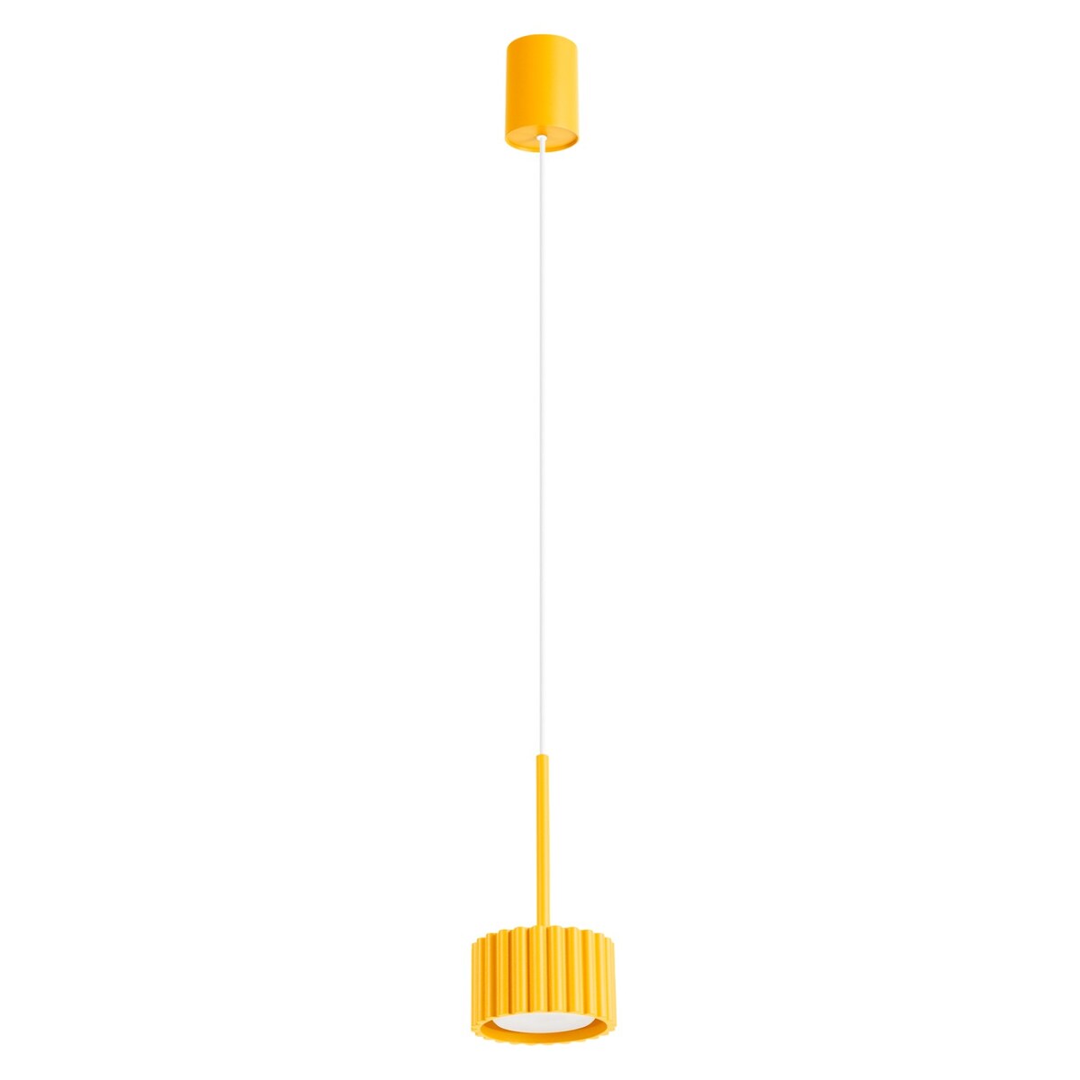 Lampa wisząca AURA 1 żółta Gx53