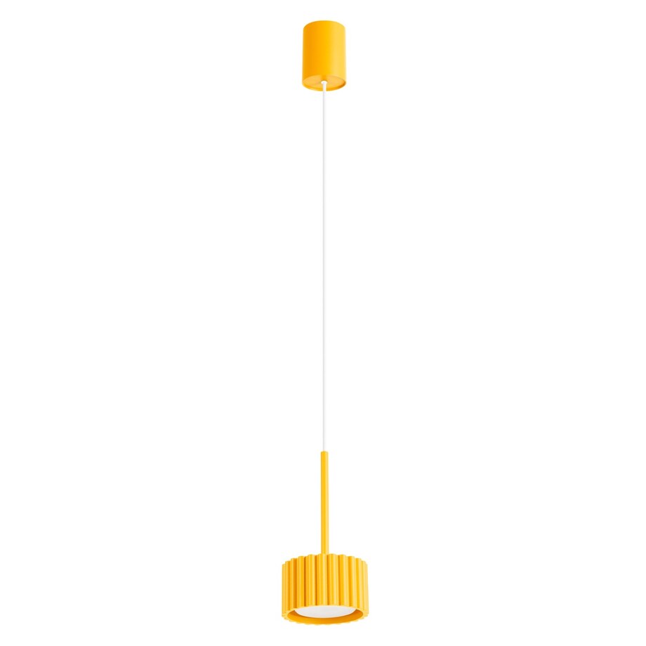 Lampa wisząca AURA 1 żółta Gx53