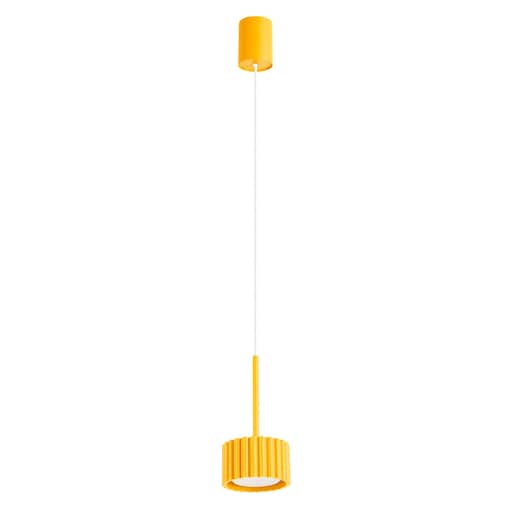 Lampa wisząca AURA 1 żółta Gx53