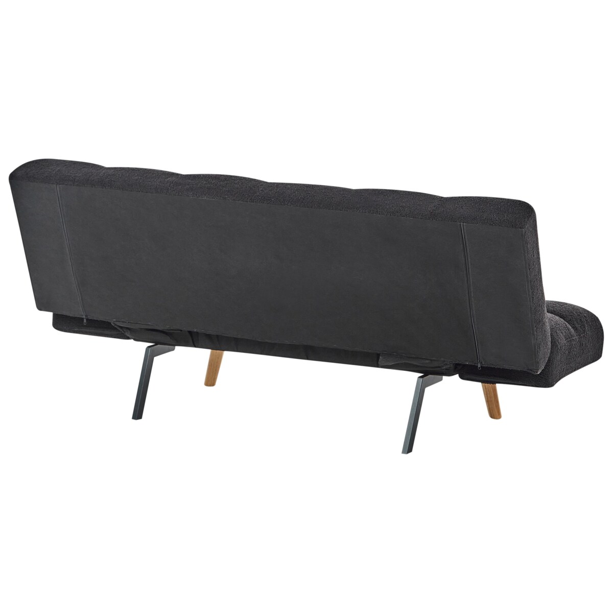 Sofa rozkładana INGARO Czarny Boucle