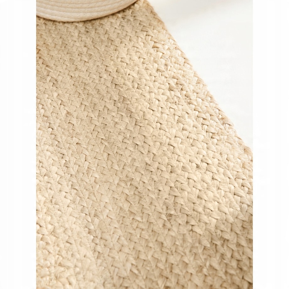 Dywan jutowy do salonu 200x300cm,dwustronny naturalny beżowy dywan z juty