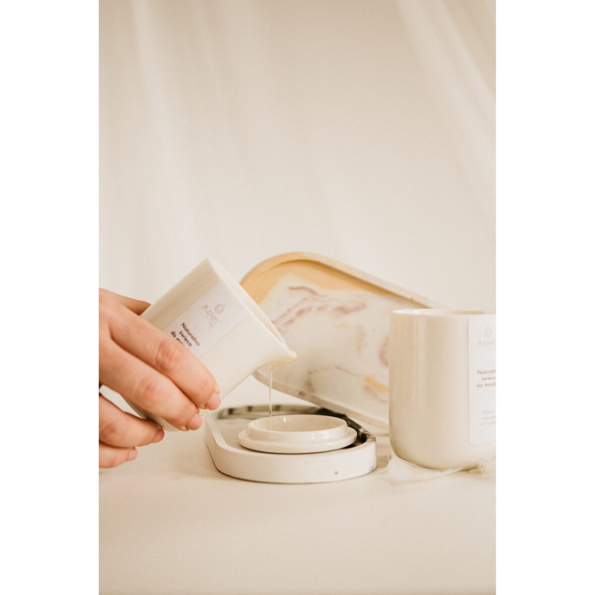 Naturalna świeca do masażu Natural Massage Oil Candle