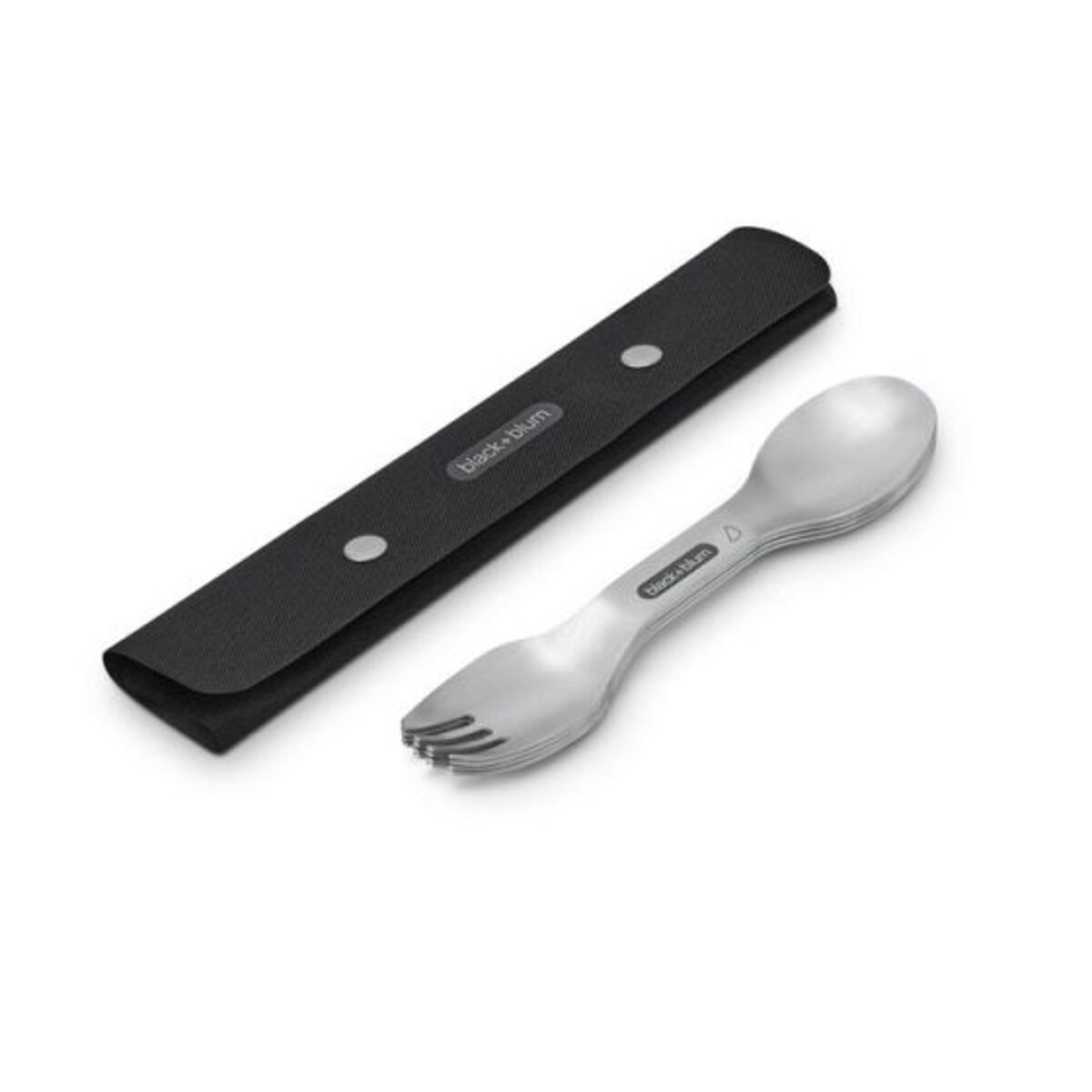 Zestaw 4 stalowych sztućców Black+Blum