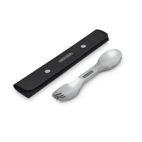 Zestaw 4 stalowych sztućców Black+Blum