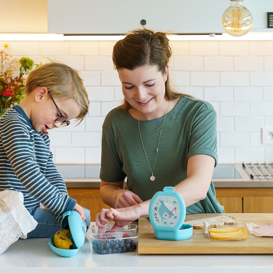 Amuse pojemnik na przekąski okrągły Wieloryb