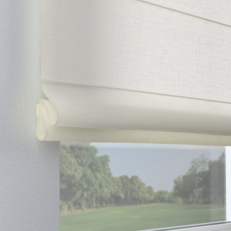 Roleta rzymska Capri 130x170 prześwitujący ecru