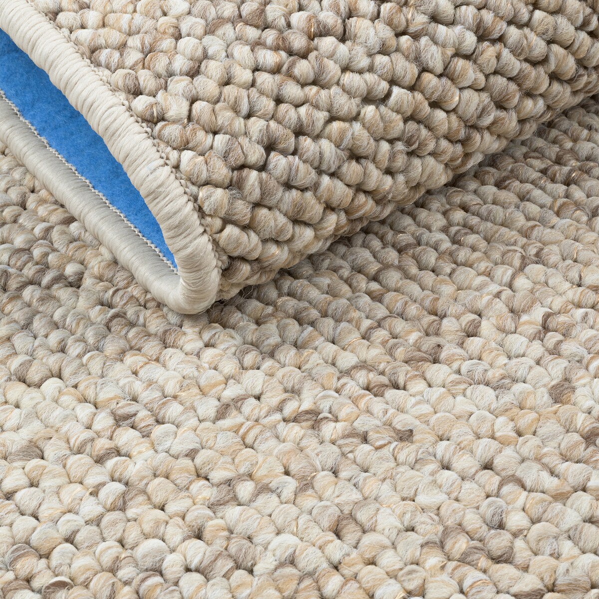 Dywan Nowoczesny Blanca 160x230 cm Popcorn Brązowy