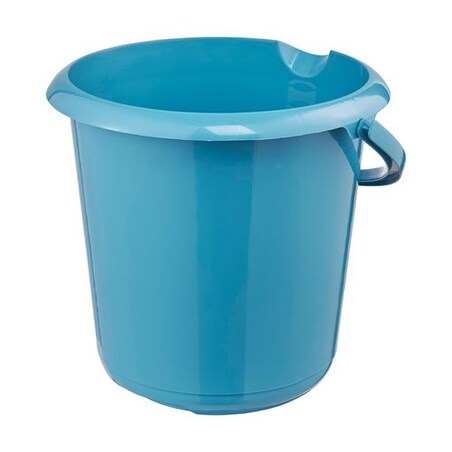 Wiadro do czyszczenia "mika eco", okrągłe, 10 litrów, niebieskie keeeper