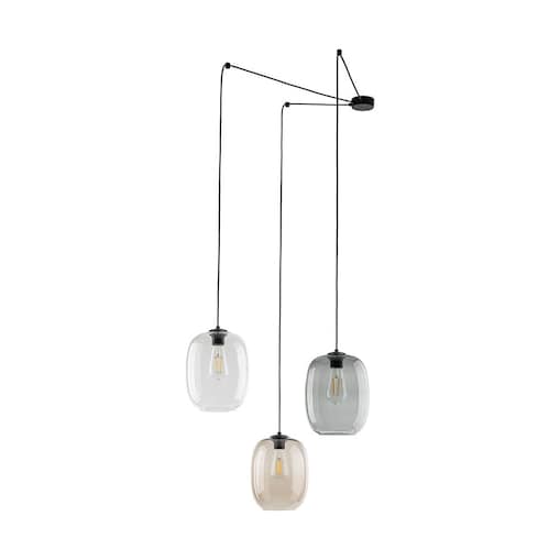 Lampa wisząca ELIO 5972 TK Lighting wielokolorowa 3xE27 regulowana do salonu i jadalni