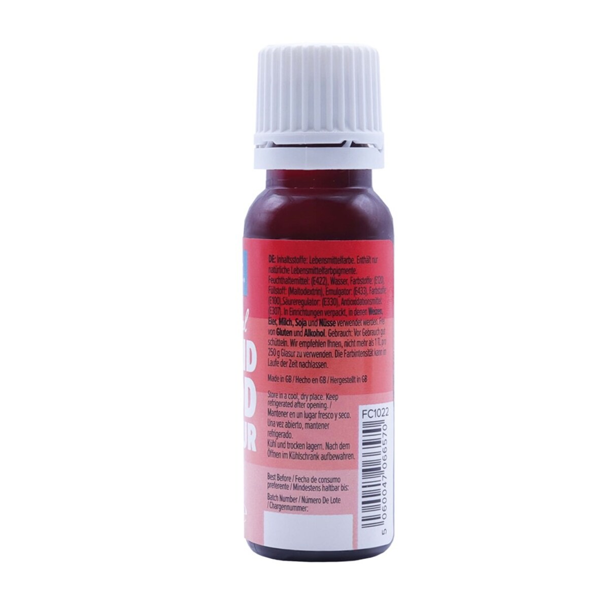 PME Naturalny barwnik spożywczy w płynie 25 ml czerwony